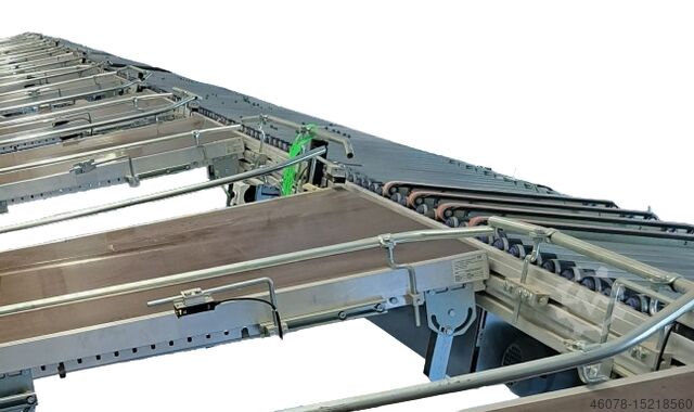 Сортировочный накопительный рольганг с выталкивателем Transnorm 3820-700-645