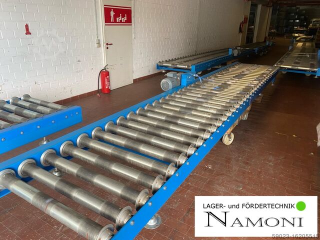 Роликовый конвейер Claus Maschinenbau Palettenrollenbahn