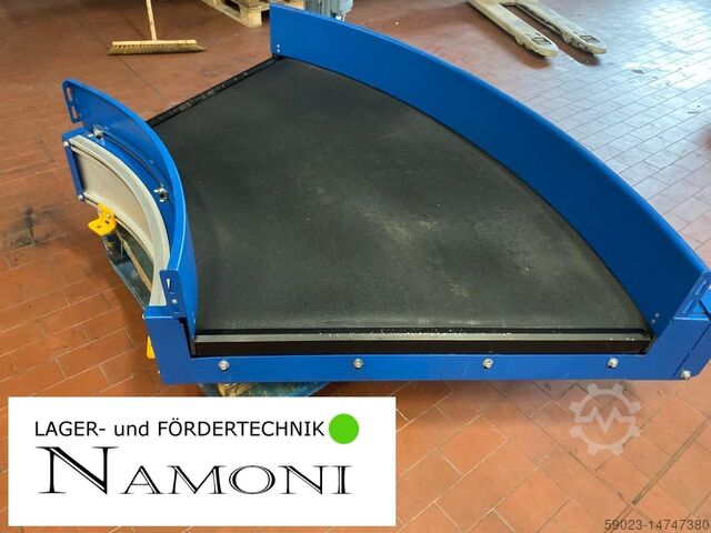 Роликовый конвейер Interroll Gurtband Kurve/ 45 Grad Kurve/Förderband