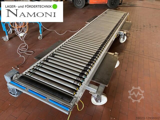 Роликовый конвейер/ Конвейерная техника/ Ролики AMI Fördertechnik Flachriemen -motorisiert