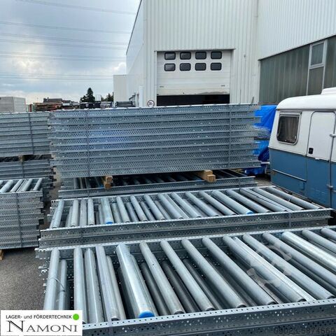 Роликовый конвейер для поддонов Роликовый конвейер Fördertech Euroroll 