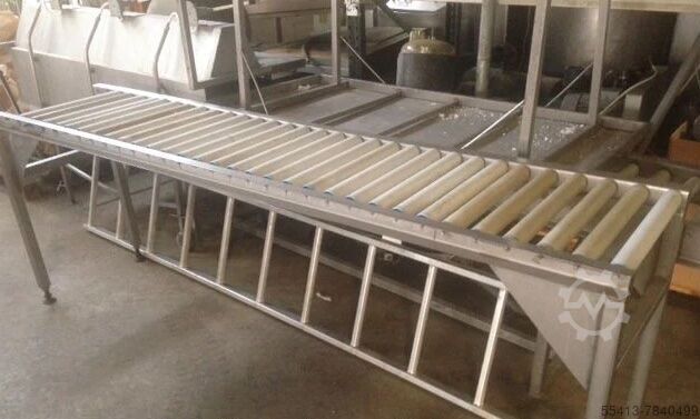 Роликовый конвейер из нержавеющей стали  