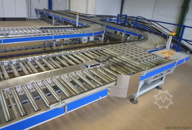 Конвейерная система Роликовые конвейеры Gebhardt Rollenförderer Rollenkurven