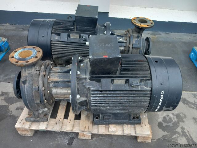 Одноступенчатый центробежный насос Grundfos NB80-250/220 A-F-A-BAQE