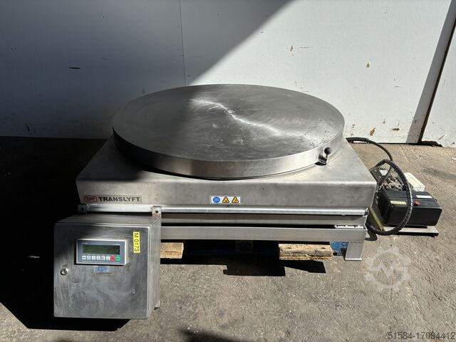 ножничный подъёмный стол Translyft Rotary table scissor lift