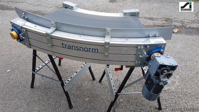 Кривой ленточный конвейер 45° левый кривой ленточный конвейер Transnorm 670-500 IR1100