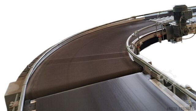 Ленточный криволинейный конвейер Ленточный криволинейный конвейер правый Transnorm Transnorm 90°-800-700 IR900