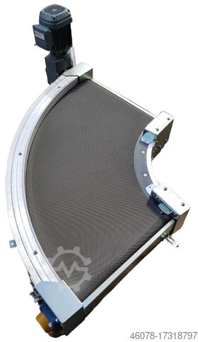 Ленточный кривой конвейер Ленточный кривой правый Transnorm 90°-700-500-IR450