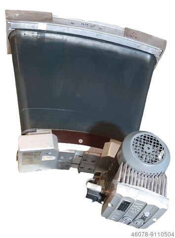 Ленточный кривой конвейер 30° правый GKF 759-750-550 ... Transnorm 