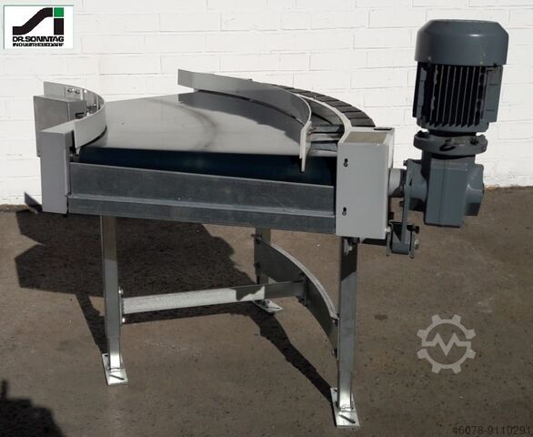 Ленточный кривой конвейер 60° правый кривой ленты Transnorm 500 IR600