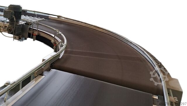 Ленточный кривой конвейер Ленточный кривой левый Transnorm Transnorm 90°-800-700 IR900