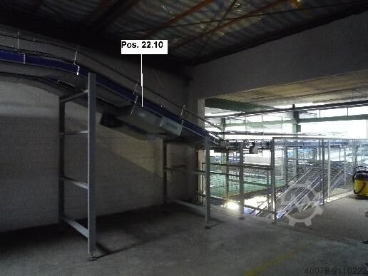 Конвейерная система Ленточный конвейер Конвейерная лента Gebhardt 7500-610-500+900-610-500