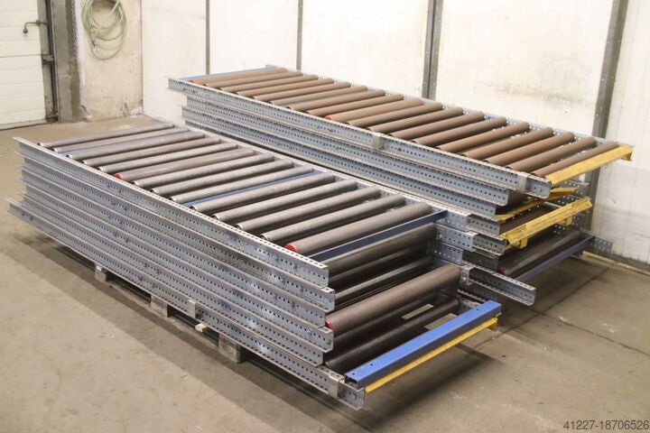 Роликовый конвейер 45-секционный 110 м unbekannt Rollenbreite 855 mm
