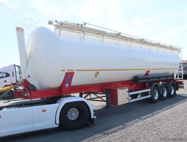 Силосный полуприцеп Kässbohrer Kippsilo SSK 60 60m³ Hydraulik Vakuumschaden