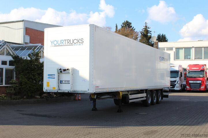 Фургон-полуприцеп SCHMITZ Koffer 2,7h  Doppelstock  Liftachse  Miete-Rent