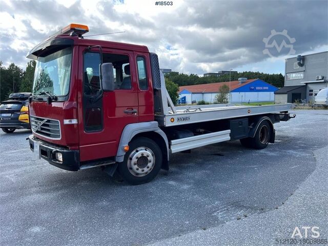 Эвакуатор Volvo FL6 4x2 tow truck w/ Cradles and winch WATCH VIDEO
