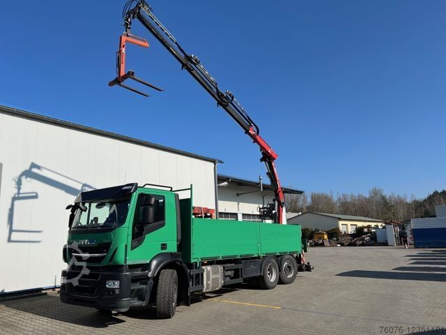 Бортовой грузовик IVECO AD260/460 Atlas 172.E3+Funk+gelenkte NLA Intarde