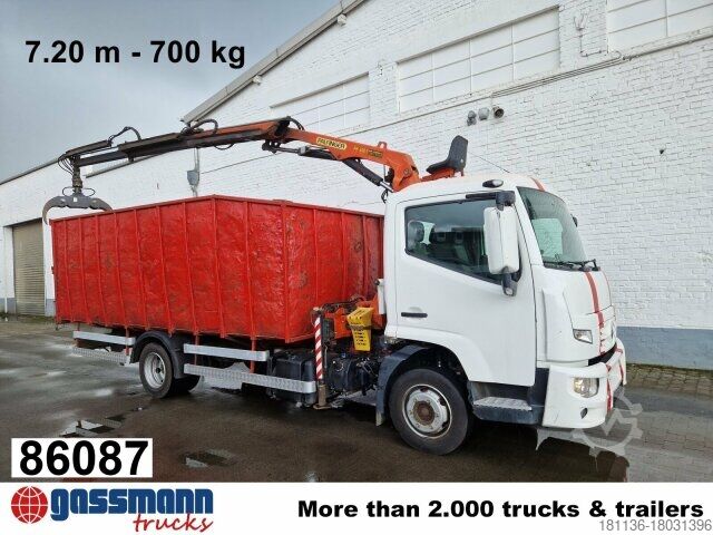 Бортовой грузовик Renault D 180.75 4x2 mit Kran Palfinger PK6001