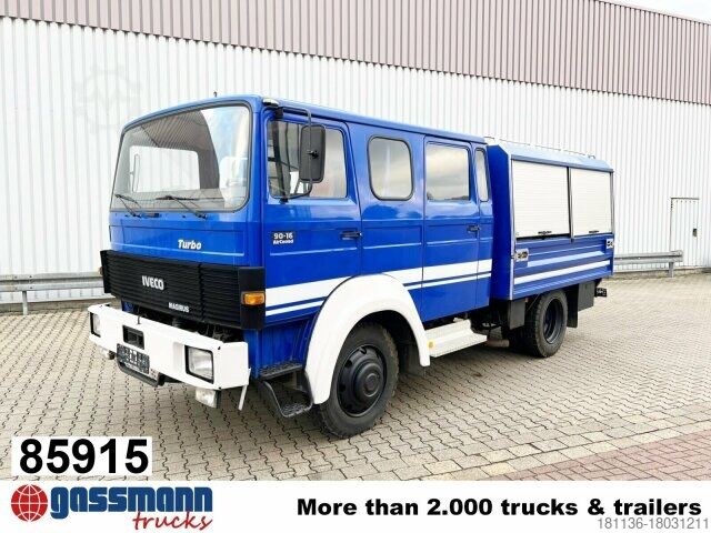 Бортовой грузовик Iveco 90-16 AW 4x4 Doka, Mannschaftswagen