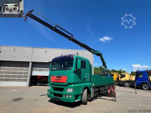 Бортовой грузовик MAN TG-X 26.440 6x2-2 BL Pritsche Heckkran Fassi 360