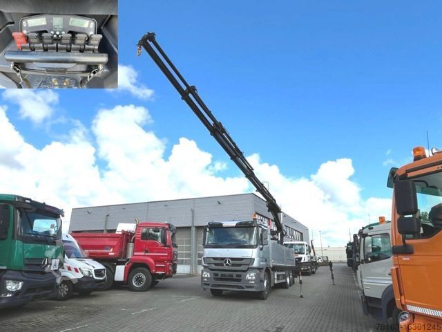 Бортовой грузовик MERCEDES-BENZ Actros 2546 L 6x2  Pritsche Heckkran Hiab 288 6x