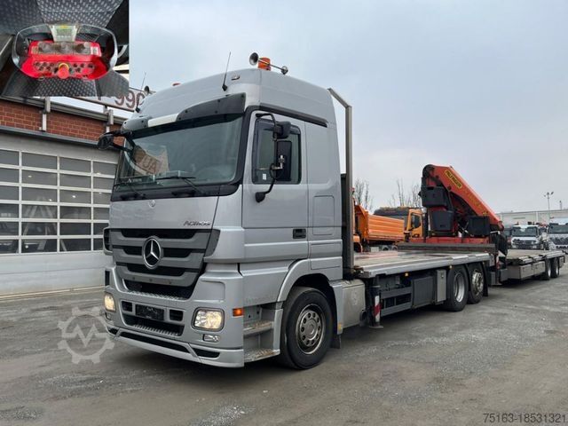 Бортовой грузовик MERCEDES-BENZ Actros 2541 Pritsche Heckkran Palfinger PK 34002