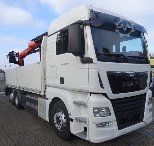 Бортовой грузовик MAN TGX 26.500 Palfinger PK20501