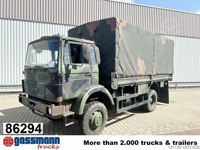 Бортовой грузовик Iveco 110-17 AW 4x4, Ex-Bundeswehr, Küche