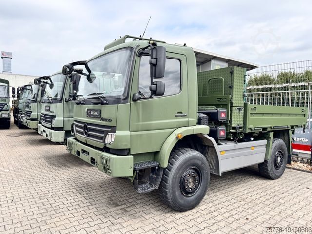 Бортовой грузовик MERCEDES-BENZ 1018 Atego 4x4 Allrad Miltär Camper