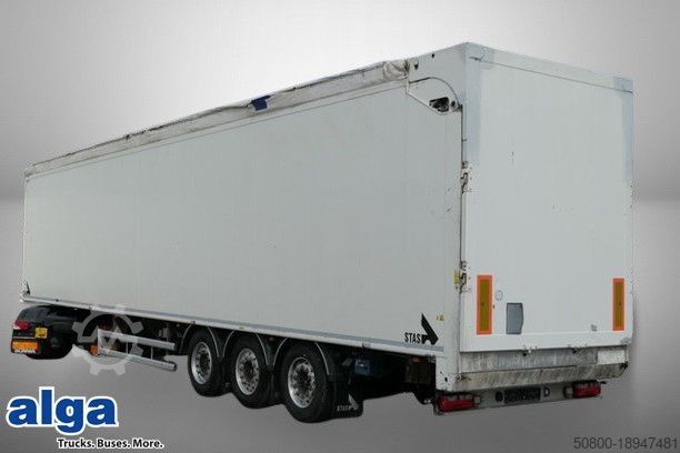 Полуприцеп с подвижным полом STAS S300ZX, 92m³, 10mm Boden, SAF, Hydr. Heckklappe