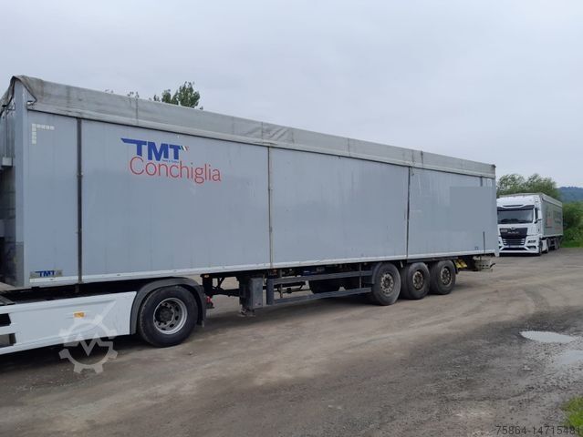 Полуприцеп с подвижным полом  TMT CONCHIGLIA , 92 m2 ALU