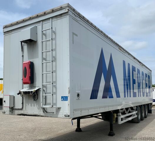 Полуприцеп с шагающим полом Reisch RSBS-35/24LK Walkingfloor Verdeck mit FB