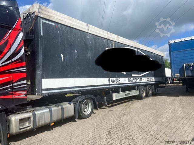 Полуприцеп с подвижным полом FLIEGL Schubboden/Walkingfloor SDS 350