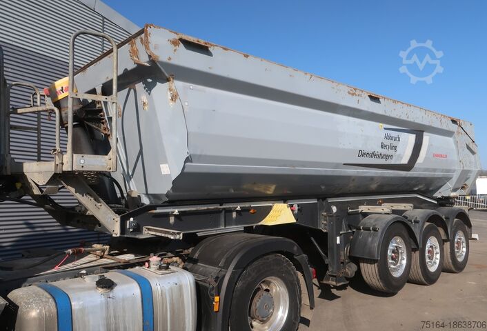 Трехсторонний самосвальный полуприцеп Schwarzmüller K-Serie hydr. Rückwand Stahlrundmulde