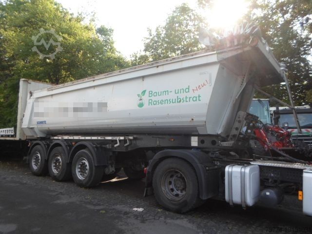 Полуприцеп-самосвал SCHMITZ CARGOBULL Stahlmulde 27 m3/Camaro Verdeck