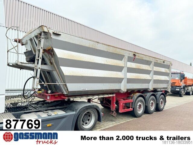 Полуприцеп-самосвал  LÜCK SKF 35, Stahlmulde ca. 37m³, Liftachse
