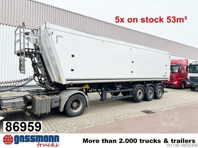 Полуприцеп-самосвал Schmitz SKI 24 SL 9.6, Liftachse, Alumulde ca. 52m³