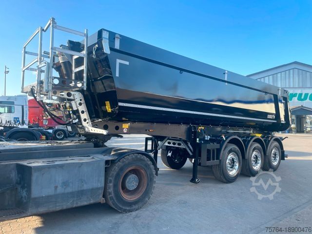 Полуприцеп-самосвал SCHMITZ CARGOBULL 25 m³ Stahlmulde/Rollplane /Alufelgen/Auch Miete