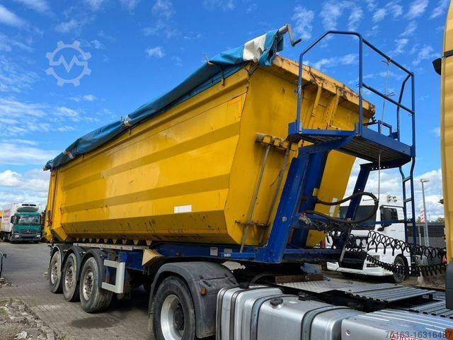 Полуприцеп-самосвал KEMPF Hinterkippmulde SKM 35/3 Kippauflieger 40m³ Stah