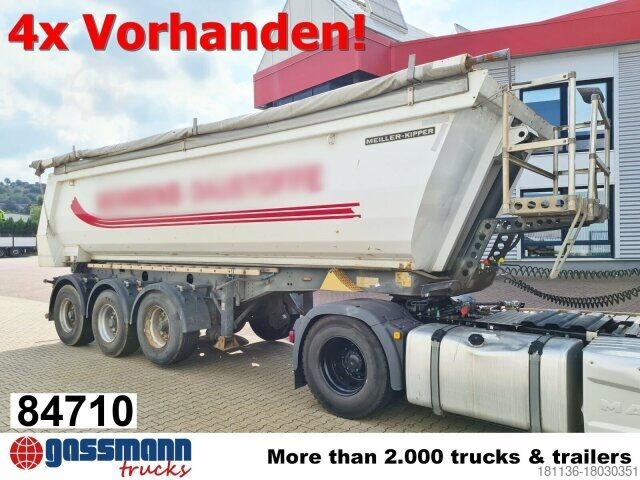 Полуприцеп-самосвал Meiller MHPS 12/27 NOSS2, Stahlmulde ca. 26m³, Liftachse