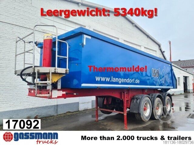 Полуприцеп-самосвал Langendorf Langendorf SKA 24/31, Thermo Kastenalumulde 25