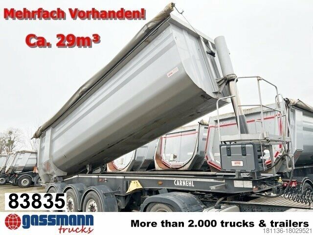 Полуприцеп-самосвал Carnehl CHKS34/HS, Stahlmulde ca. 29m³, HARDOX,