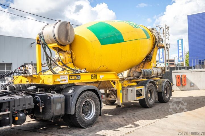 Блендер CIFA BETON MIXER/MALAXEUR/MISCHER 12M3 - STEERING AXLE