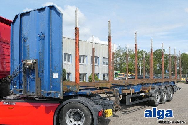 Лесовозный полуприцеп SCHWARZMÜLLER Y203, EXTE, BPW, Luft-Lift, Langholz