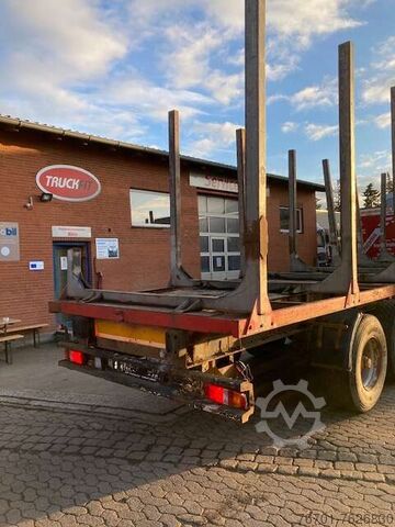 Лесовоз Blumhardt SAL 40.24/122E // Lang- und Kurzholztransport