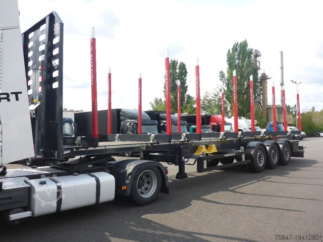 Полуприцепы для перевозки лесоматериалов Schwarzmüller Y-Serie Plateau für Langholztransporte