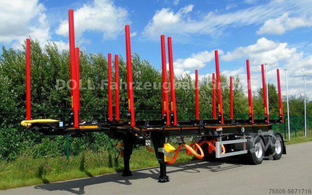 Лесовозный полуприцеп DOLL 2-Achs-Sattelauflieger LOGO21