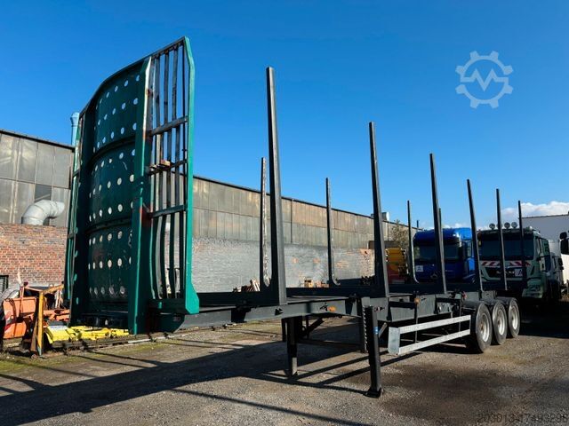 Лесовозный полуприцеп SCHWARZMÜLLER HS 3/E Langmaterial Holz 3 Achse 35.000 Kg