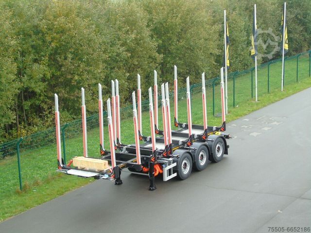 Лесовозный полуприцеп DOLL 3-Achs-Sattelauflieger LOGO 14X