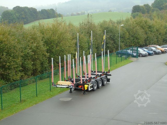 Лесовозный полуприцеп DOLL 3-Achs-Sattelauflieger LOGO 14XL